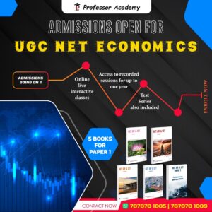 UGC NET ECONOMICS ONLINE CLASSES PROFESSOR ACADEMY