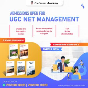 UGC NET MANAGEMENT ONLINE CLASSES PROFESSOR ACADEMY