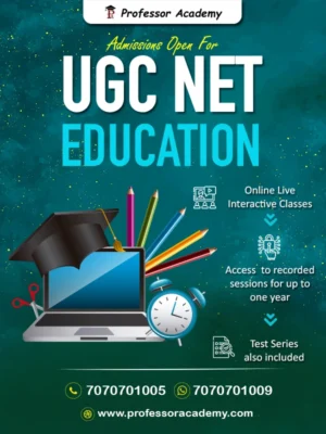 UGC NET / JRF Education