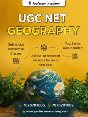 UGC NET /JRF Geography