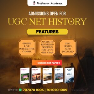 UGC NET HISTORY ONLINE CLASSES PROFESSOR ACADEMY