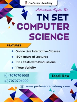 TN SET Computer Science Online Coaching