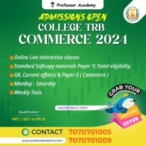 College TRB Commerce Online Classes Professor Academy