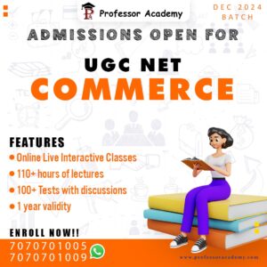 NTA UGC NET JRF COMMERCE ONLINE CLASSES PROFESSOR ACADEMY CHENNAI