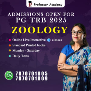 PG TRB Zoology - Online Class - Professor Academy Chennai 2025