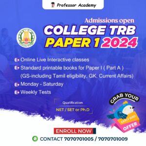 College TRB Paper 1 Online Classes Professor Academy