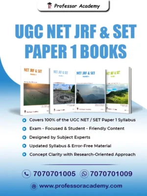 UGC NET Paper 1 Online Coaching Books