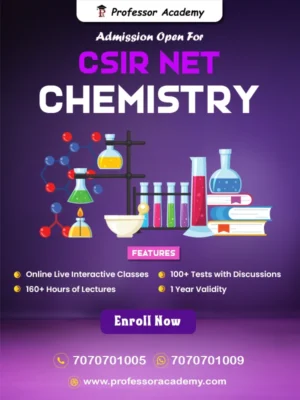 CSIR NET Chemistry Online Coaching