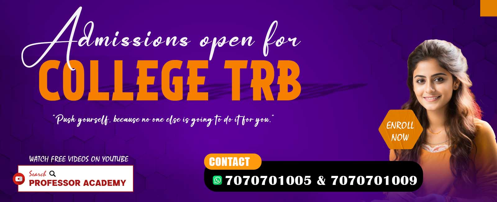 COLLEGE TRB Online Classes - Professor Academy Chennai