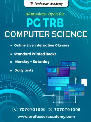 PG TRB Computer Science 2025