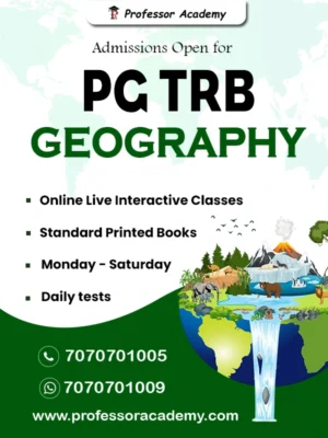 PG TRB Geography 2025