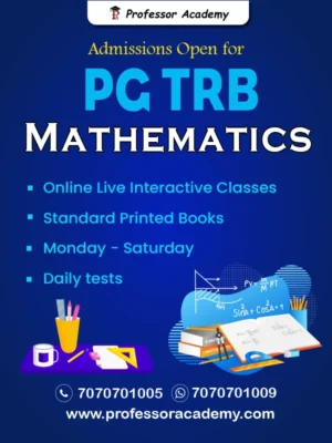PG TRB Mathematics 2025