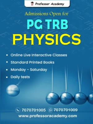 PG TRB Physics 2025