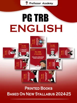 PG TRB 2025 - English Books