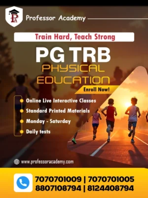 PG TRB Physical Education Coaching Classes in Tamil Nadu – Professor Academy