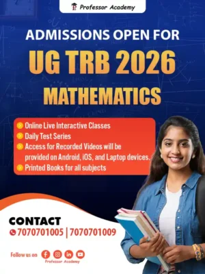 UG TRB Mathematics