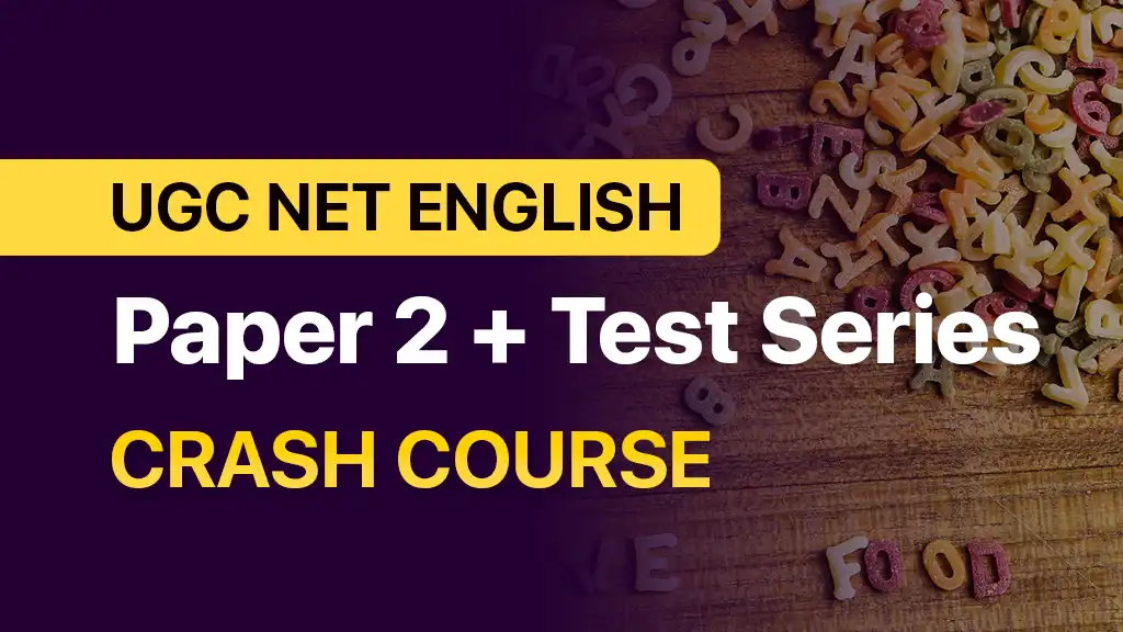 UGC NET Crash Course English