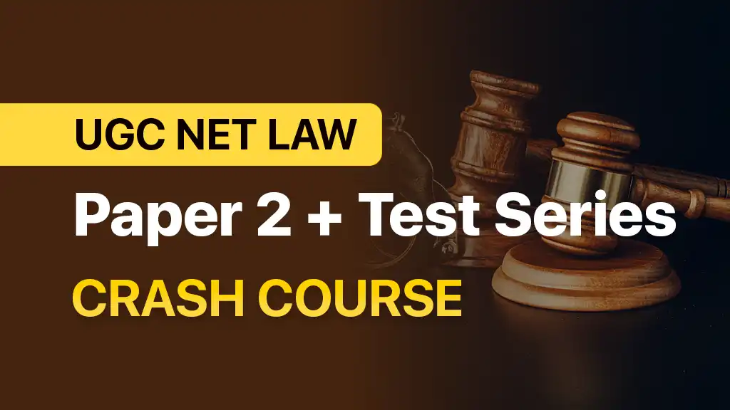 UGC NET Crash Course Law