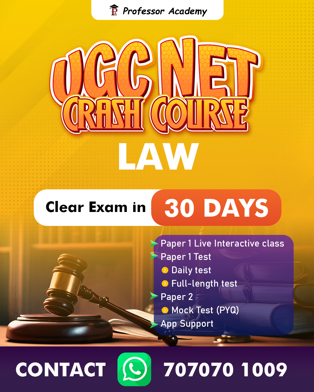 UGC NET Law Crash Course