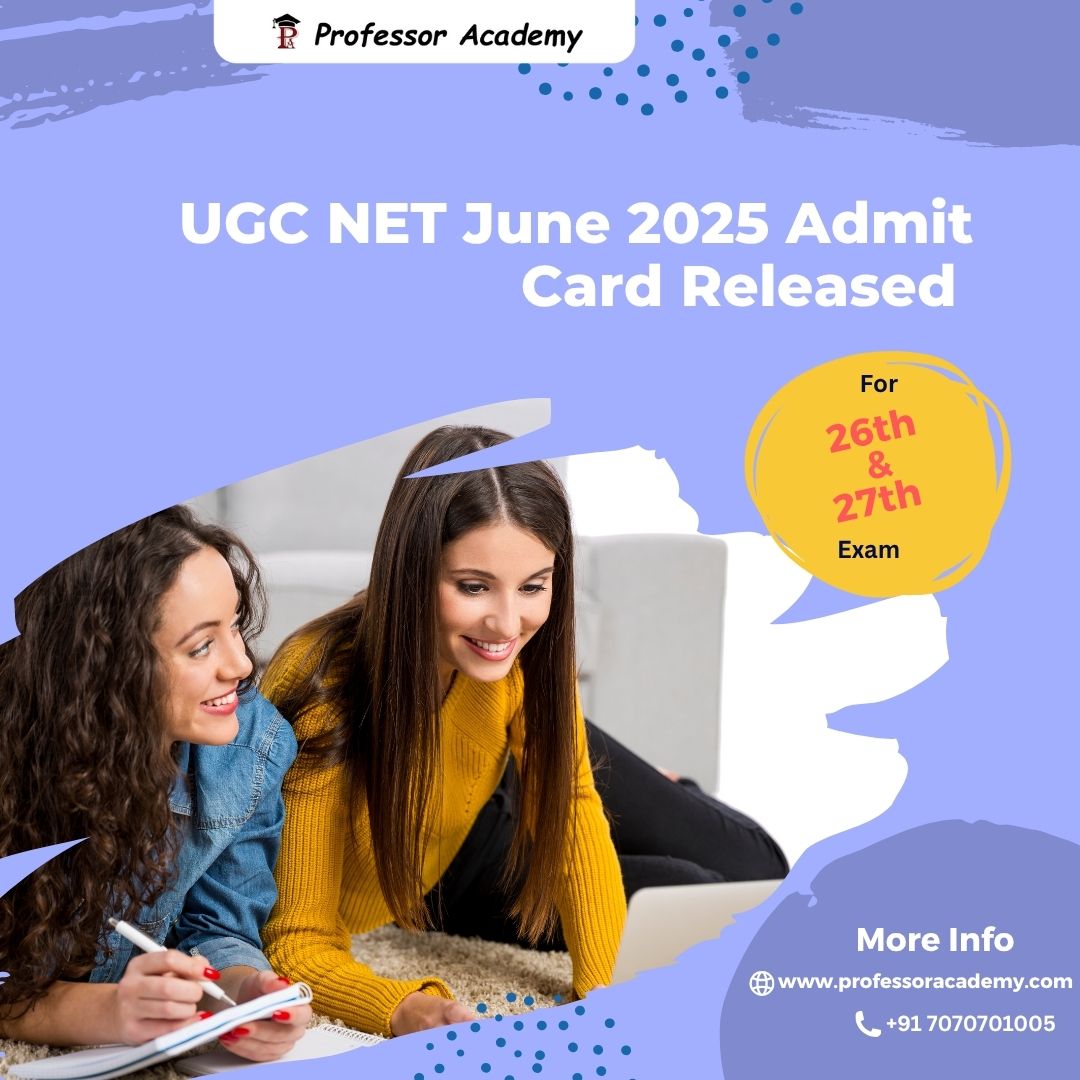 UGC NET 2025 Admit Card Released