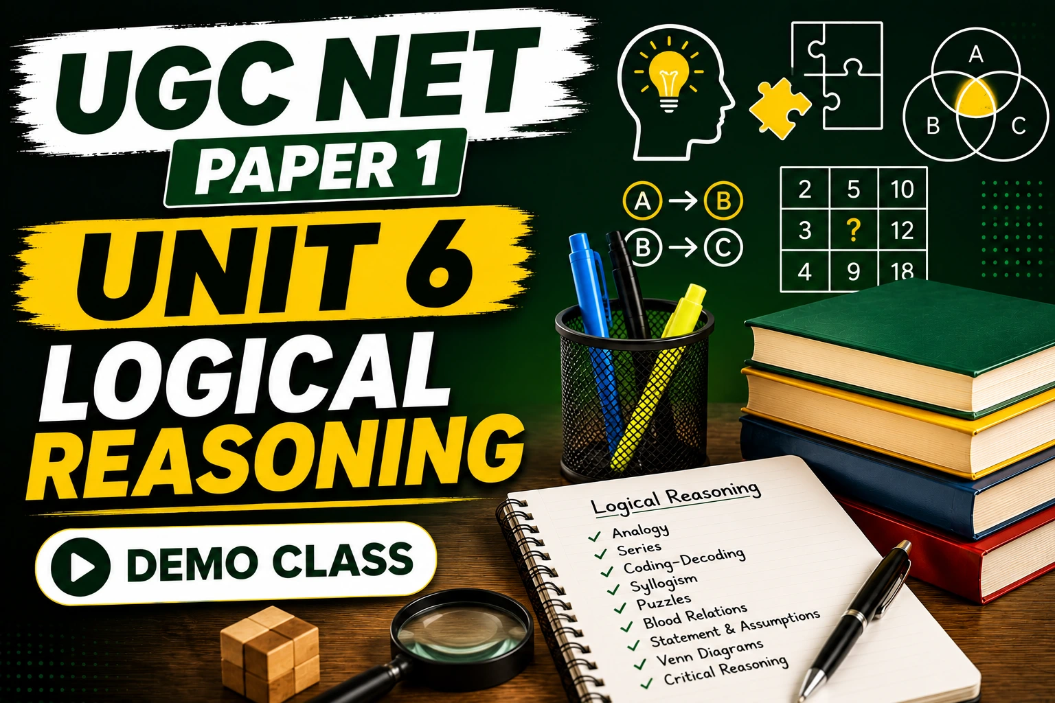 Unit 6 Logical Reasoning Demo Class