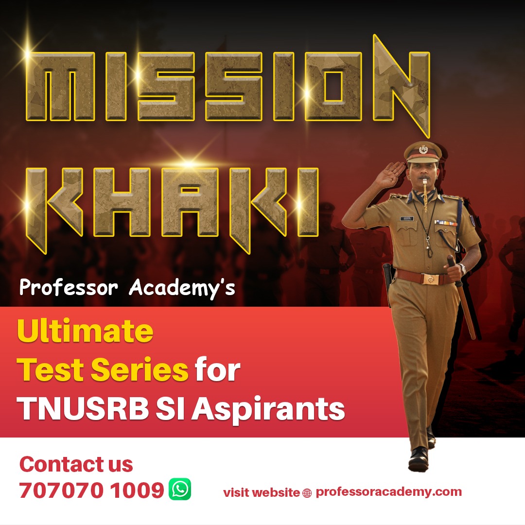 TNUSRB Test Series 2025