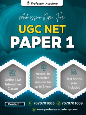 UGC NET Paper 1 Coaching – December 2025