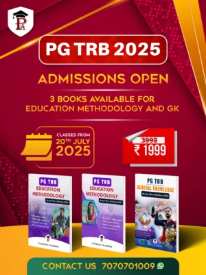 PG TRB Educational Methodology and GK
