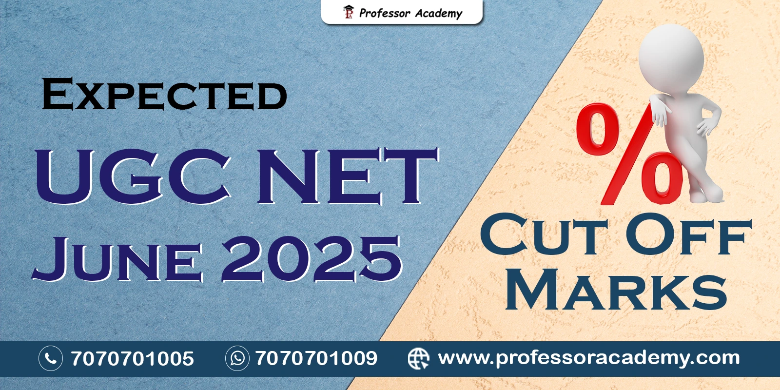 Expected UGC NET June 2025 cut off marks
