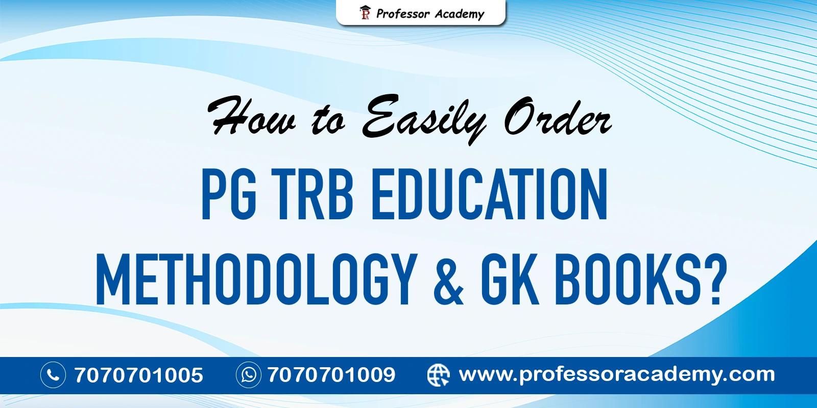 Buy PG TRB Education Methodology & GK Books