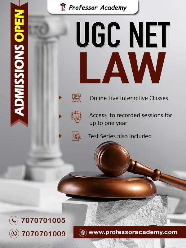 UGC NET Law Online Coaching