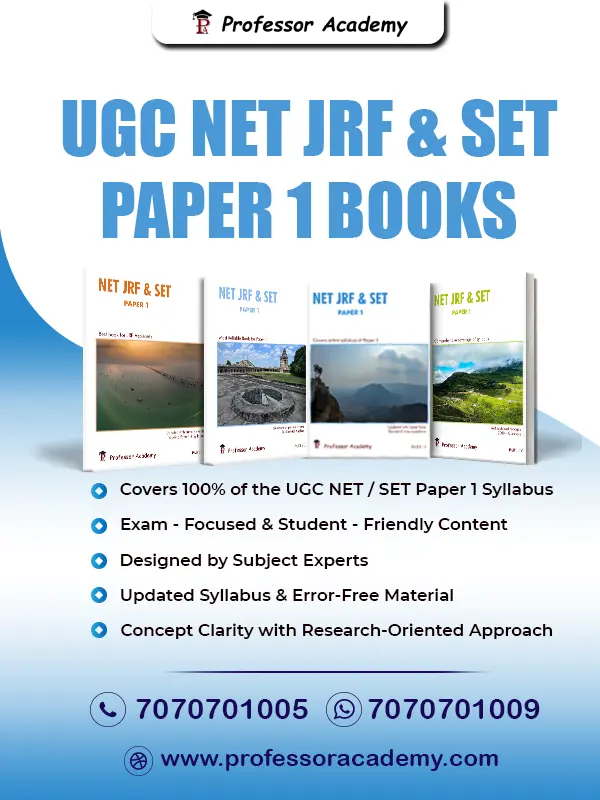 UGC NET Paper 1 Online Coaching Books