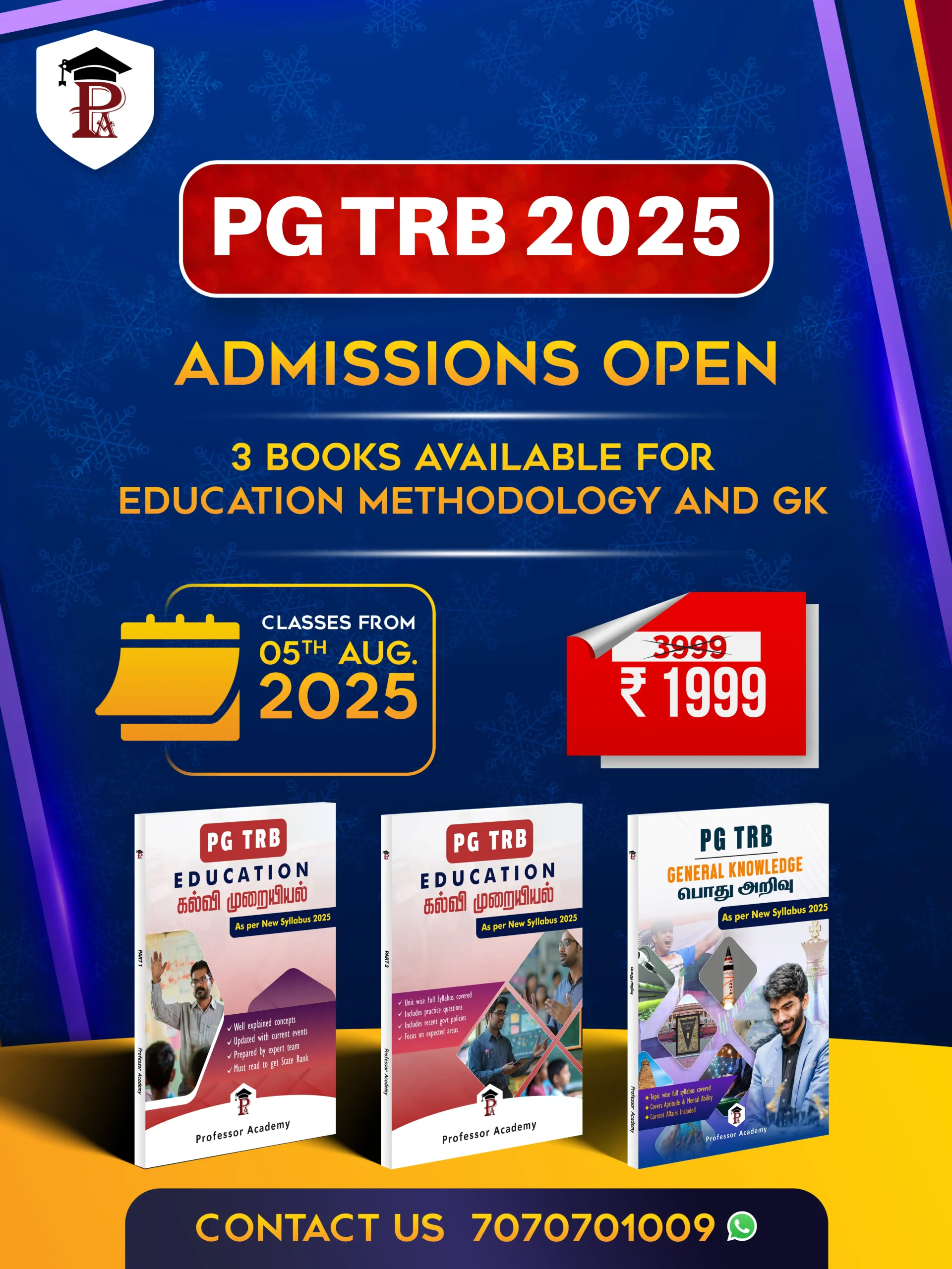 Join PG TRB Education methodology and GK