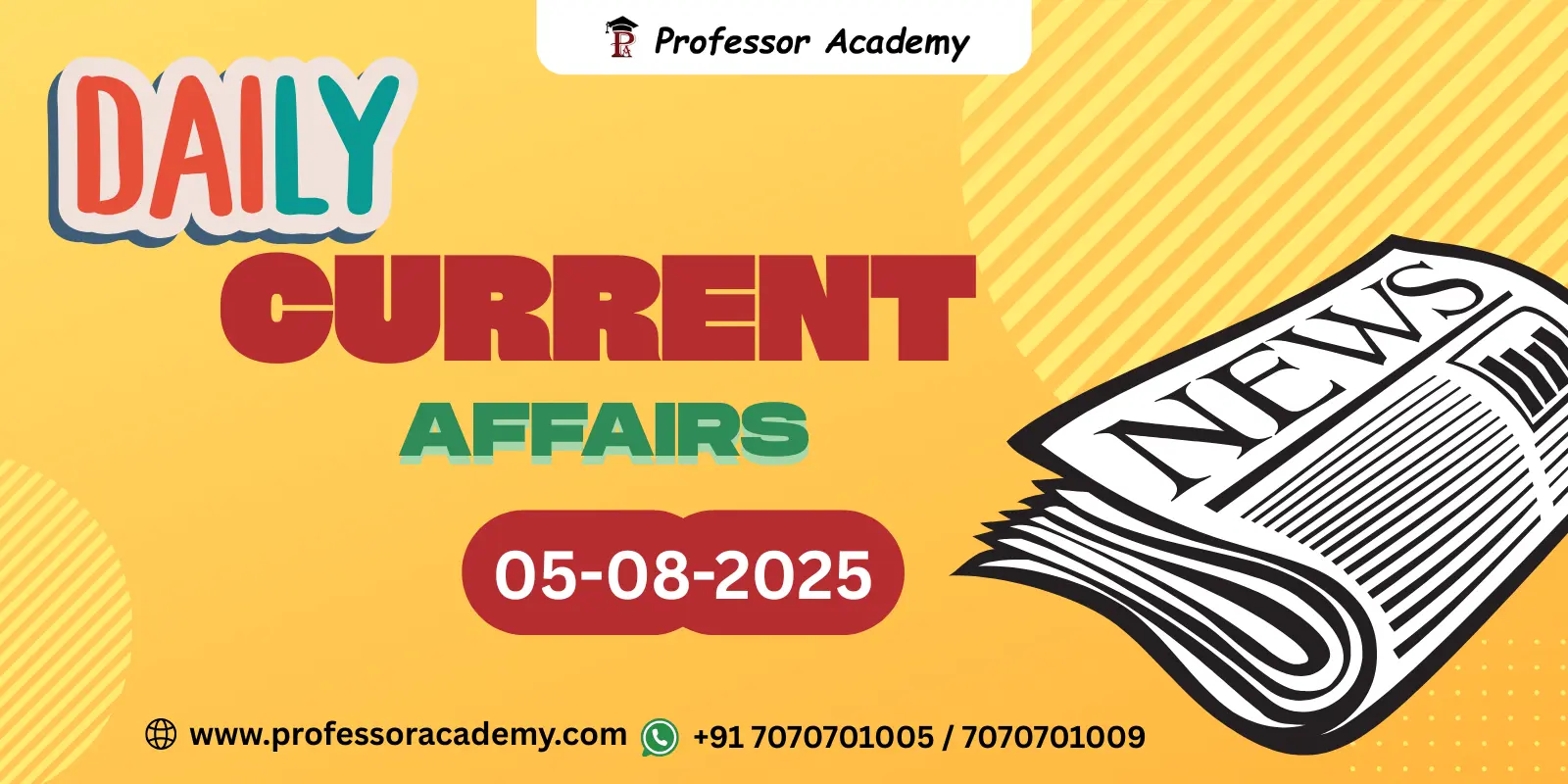 Today current Affairs