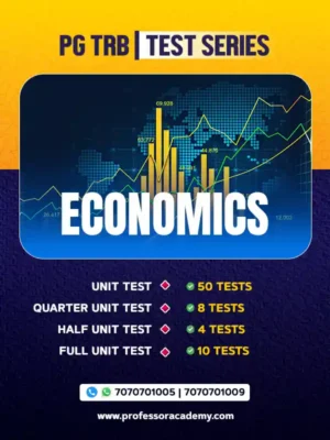 PG TRB Economics Test Series 2025
