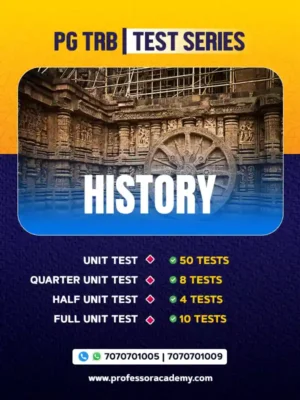 PG TRB History Test Series 2025