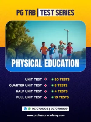 PG TRB Physical Education Test Series 2025