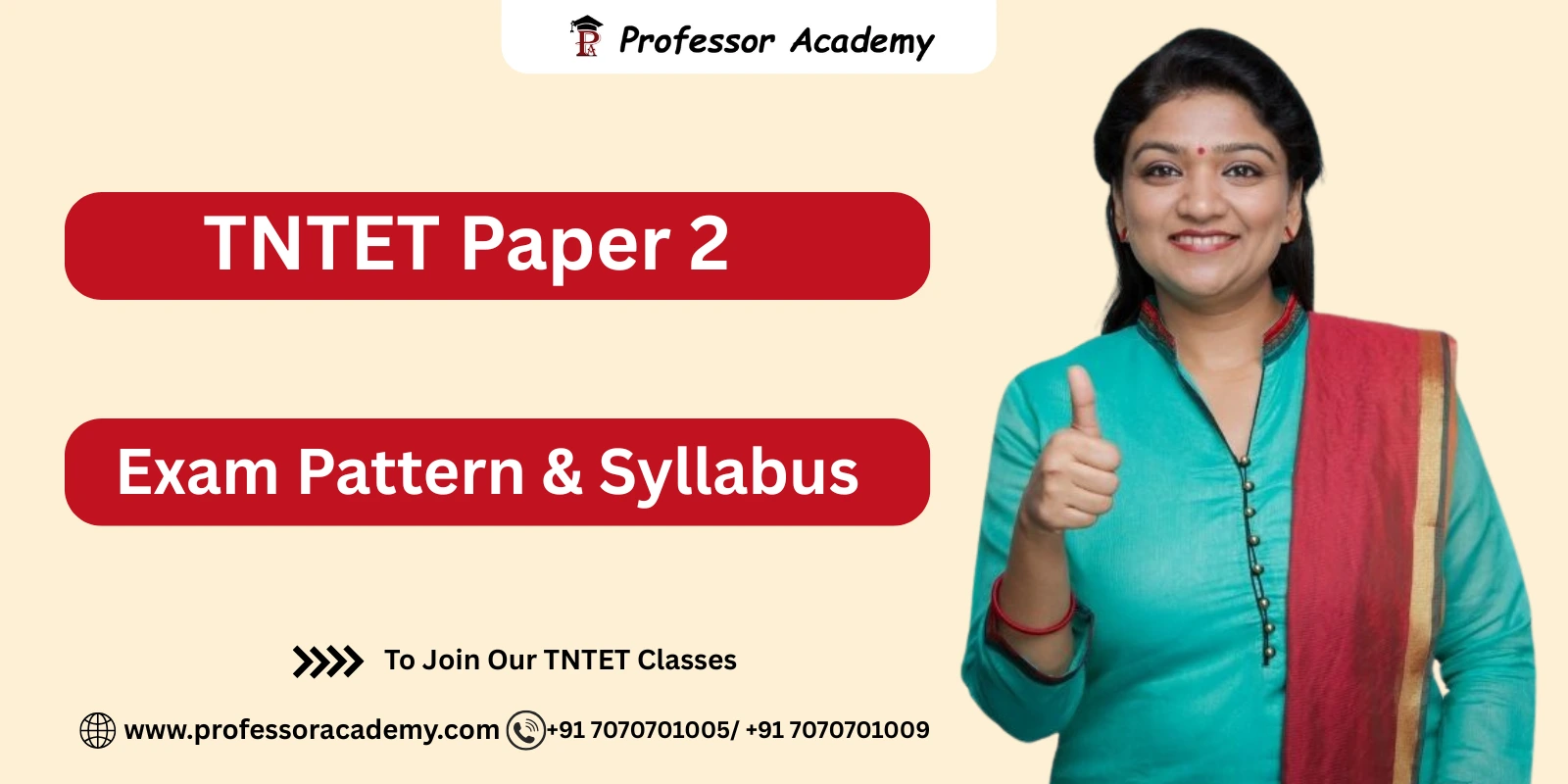 TNTET Paper 2 Exam Pattern & Syllabus