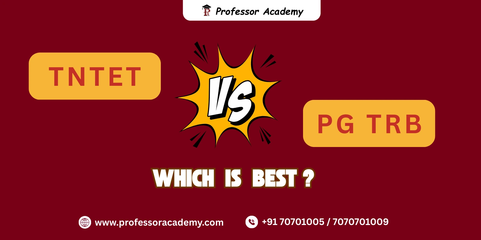 TNTET vs PG TRB