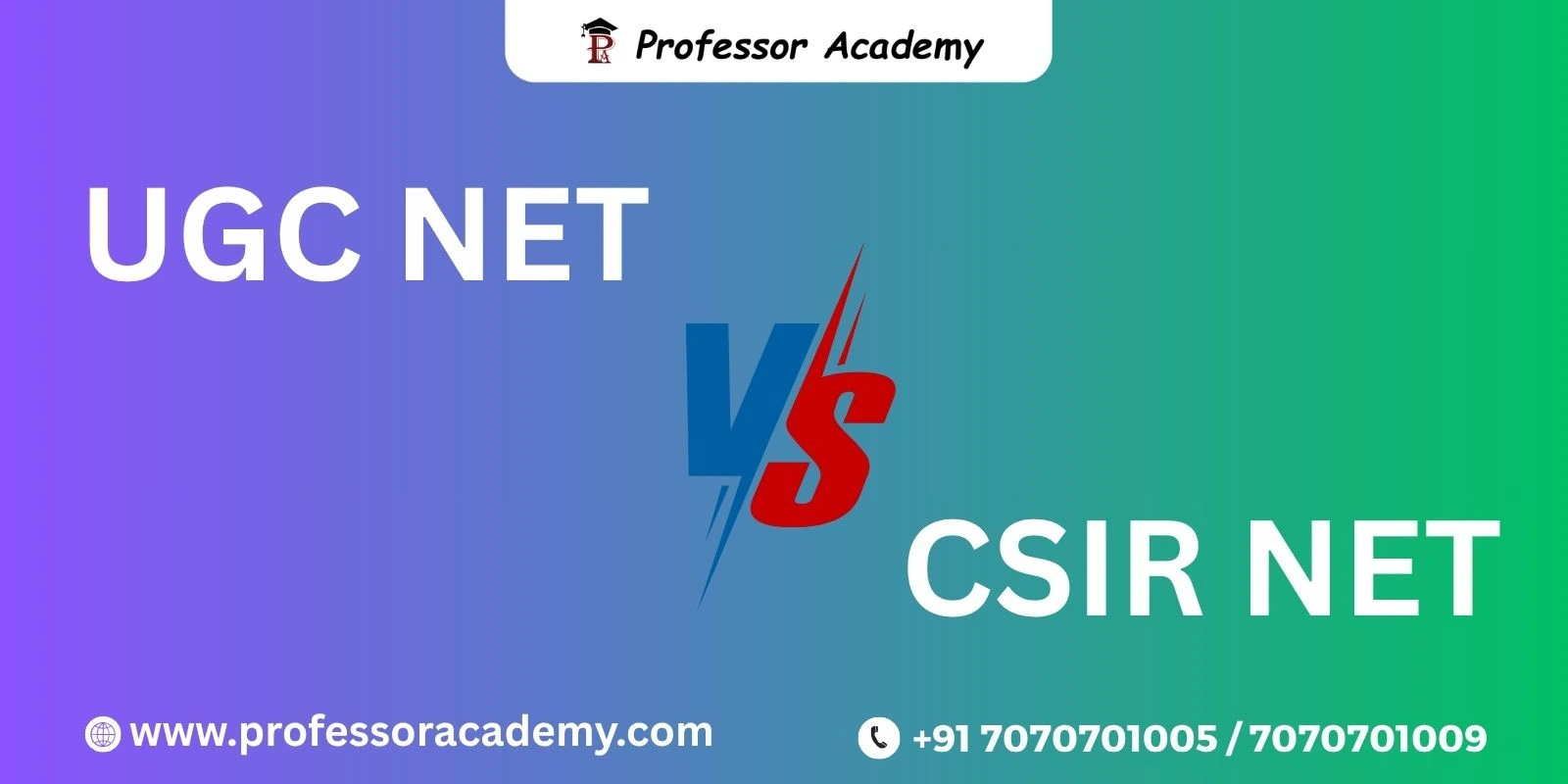 Check UGC NET Vs CSIR NET