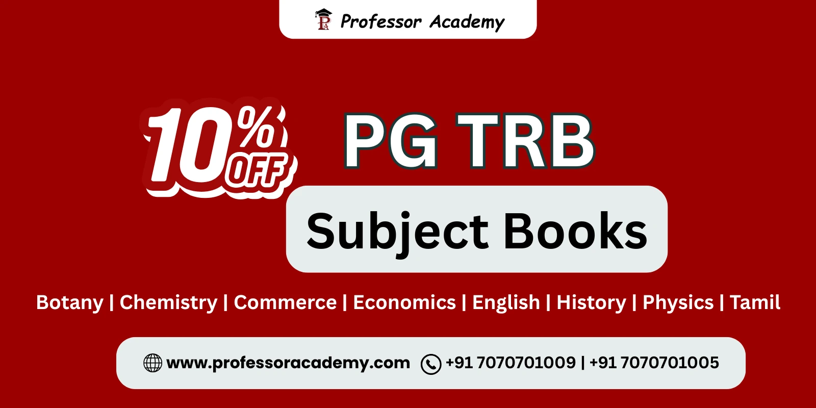 Buy PG TRB Books