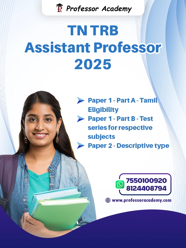 TN TRB Assistant Professor Coaching– Tamil Eligibility & paper 2