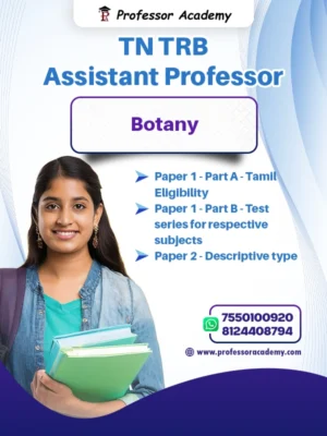 TN TRB Assistant Professor Botany