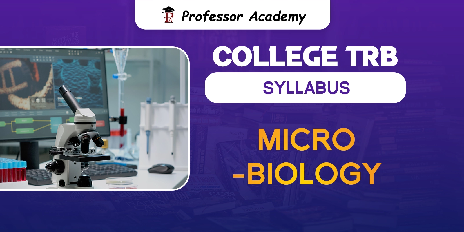 TN TRB Assistant Professor Microbiology Syllabus