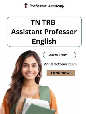 TN TRB Assistant Professor English