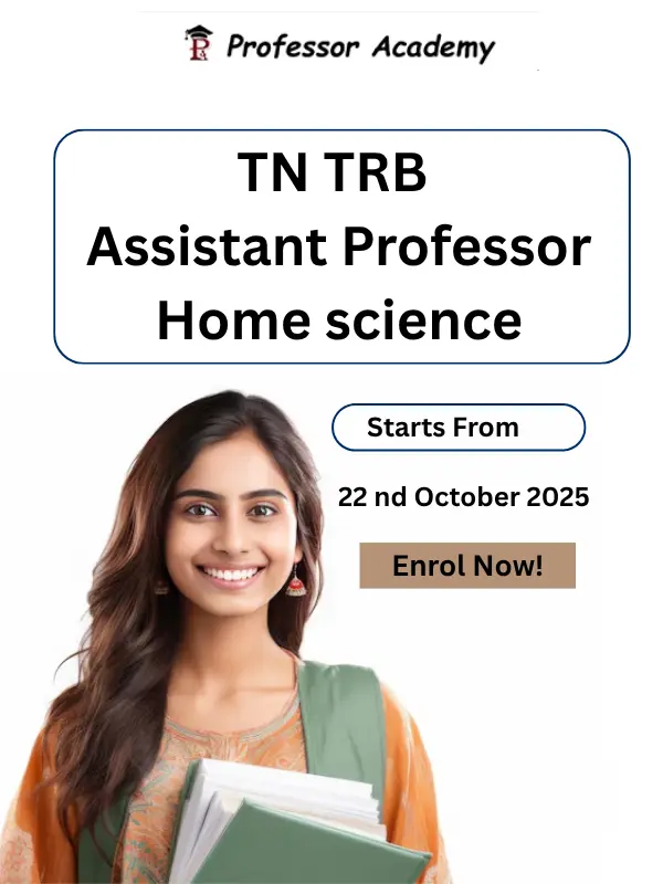 TN TRB Assistant Professor Home Science Coaching