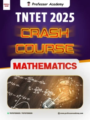 TNTET Crash Course for Mathematics Students – ₹3000