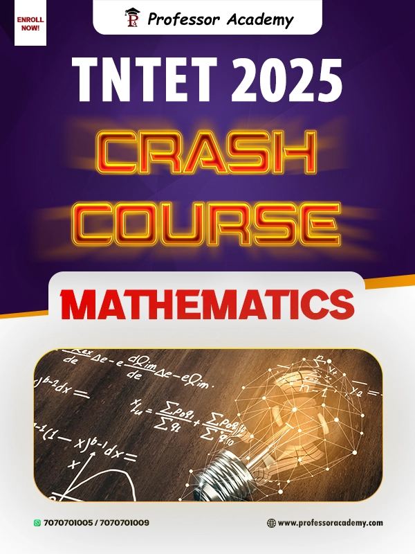 TNTET Crash Course for Mathematics Students – ₹3000