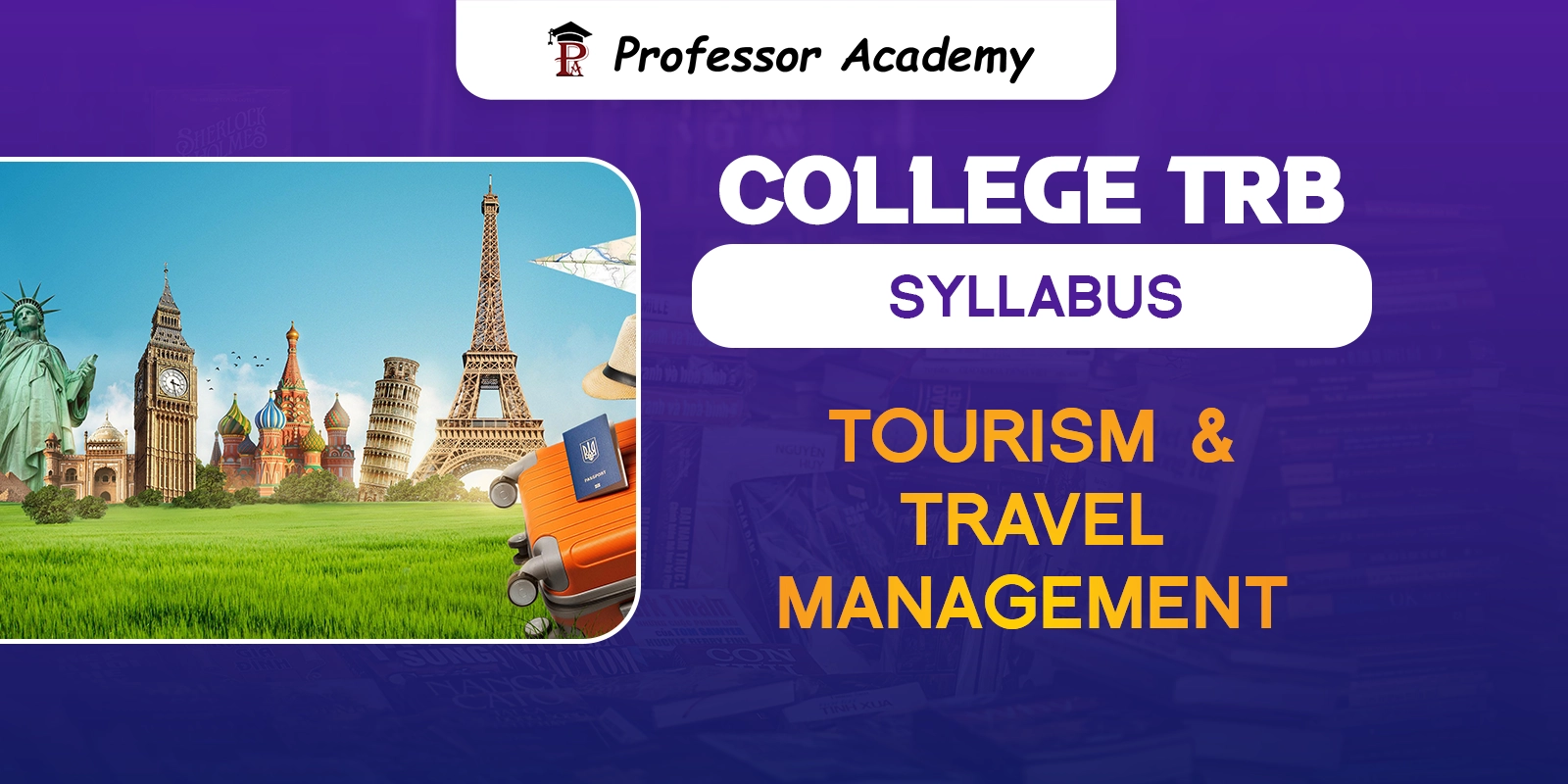 TN TRB Assistant Professor Tourism and Travel Management Syllabus