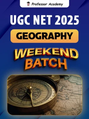 UGC NET Geography